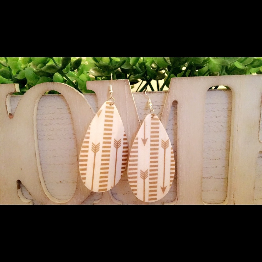 Wood earrings